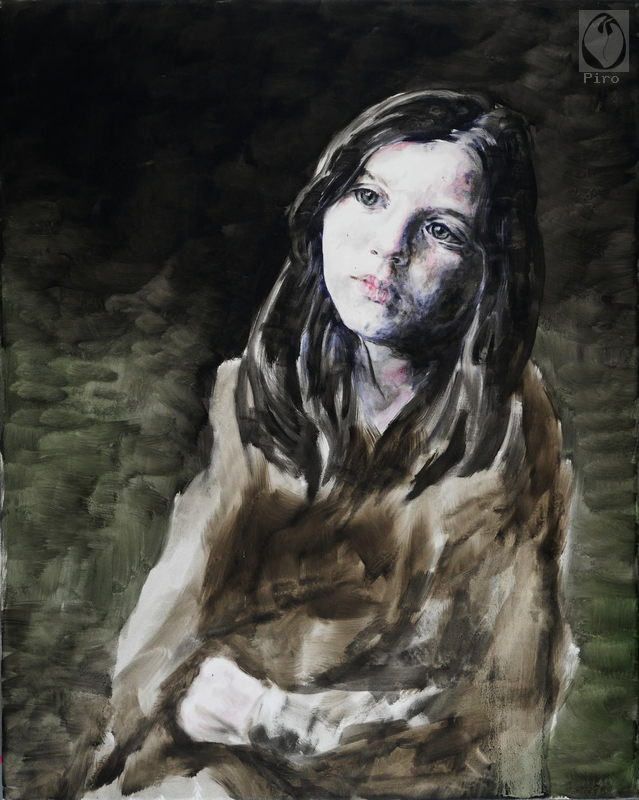oil on canvas - olio su tela di Piro